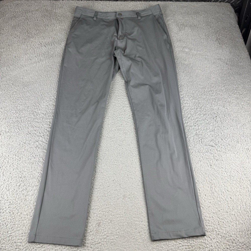 Rhone Commuter Pant Slim Men's Dark Griffin Grey 34x32